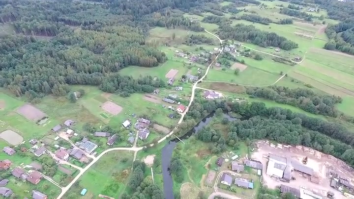 Flying Over Countryside 9