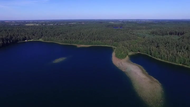 Flight Over The Lake Near Forest 6