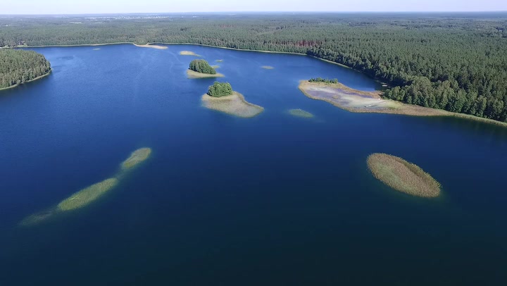 Panorama Over The Lake Near Forest 2