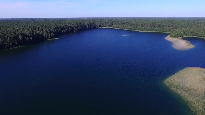 Flight Over The Lake Near Forest 5