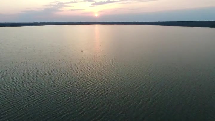 Flight Over The Lake