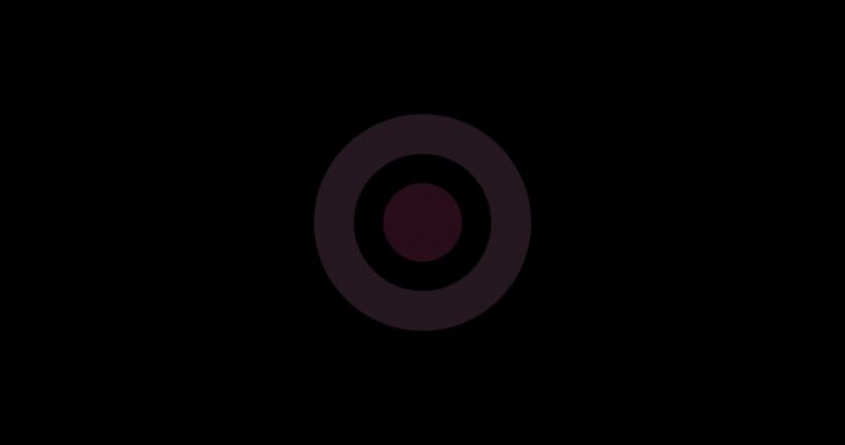 4K Center Circle Motion Flat Element 1