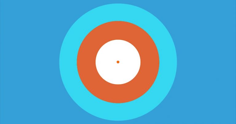 4K Circle Radius Radar Style Flat Transition 3