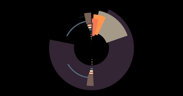 4K Flat Circle Transition Element 2