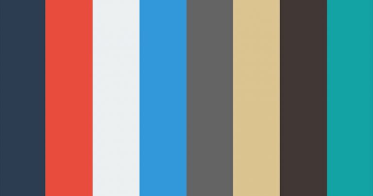 4K Flat Lines Transition 1