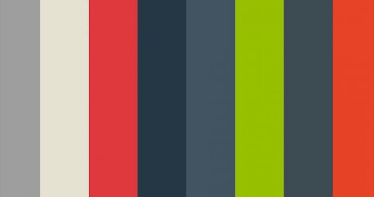 4K Flat Lines Transition 2