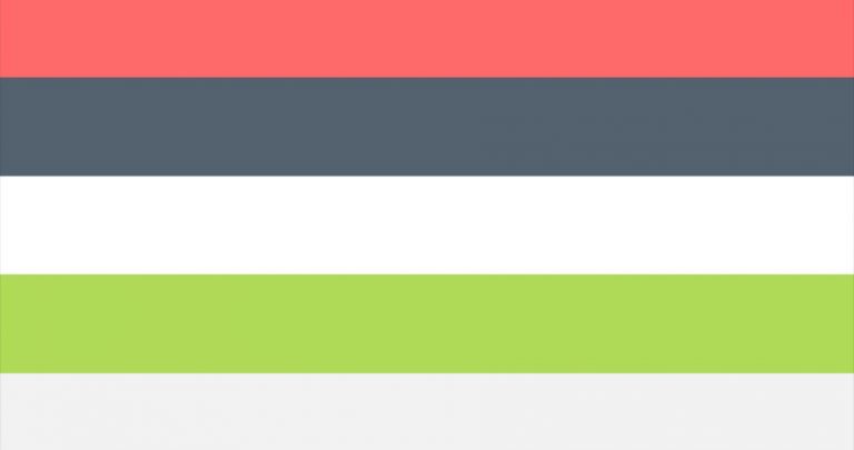 4K Flat Overlapping Lines Transition