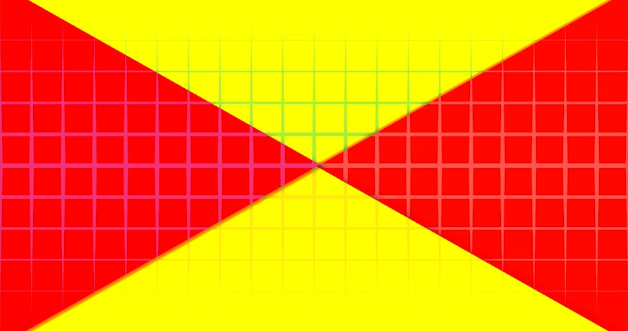 4K Grid Wipe Effect With Triangles Transition