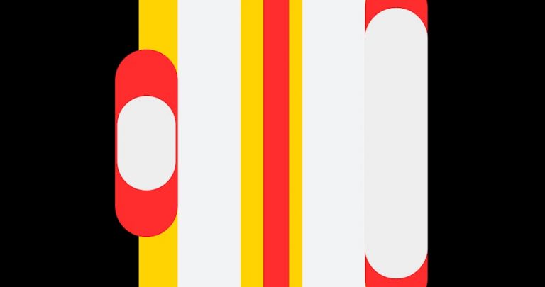 4K Random Colors Flat Transition