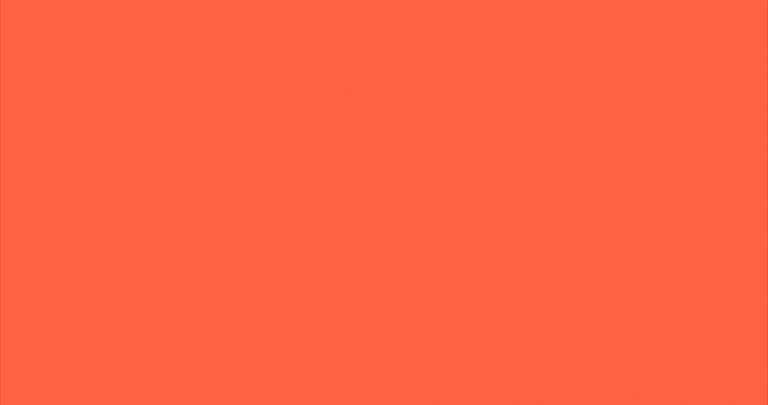 4K Red Flat Transition From Top