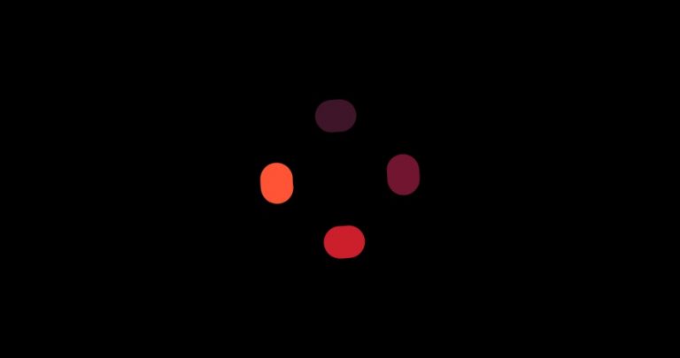 4K Round Graphics Flat Motion Element