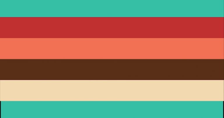 4K Stripes Flat Transition From Center