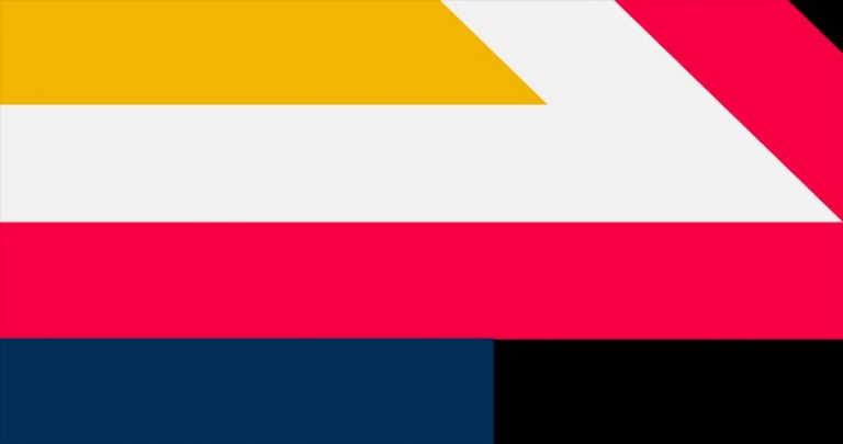 4K Stripes Triangles Transition