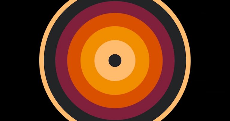 4K Super Flat Circle Transition