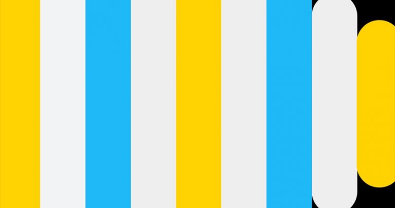 4K Super Mega Flat Transition From Left